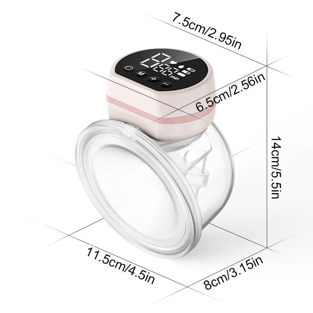 Бесшумный электрический молокоотсос, портативный автоматический дояр, молокоотсос, подарок