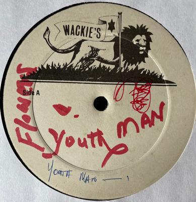 12-дюймовая пластинка WAYNE JARRETT & AUGUSTUS PABLO - Youth Man НЕТ Wackie's 1980 США Регги, Ска и Даб Б/У