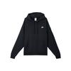 Nike Клубный свитер с капюшоном и однотонным логотипом, длинный рукав, мужская толстовка, черный цвет HJ1817-010