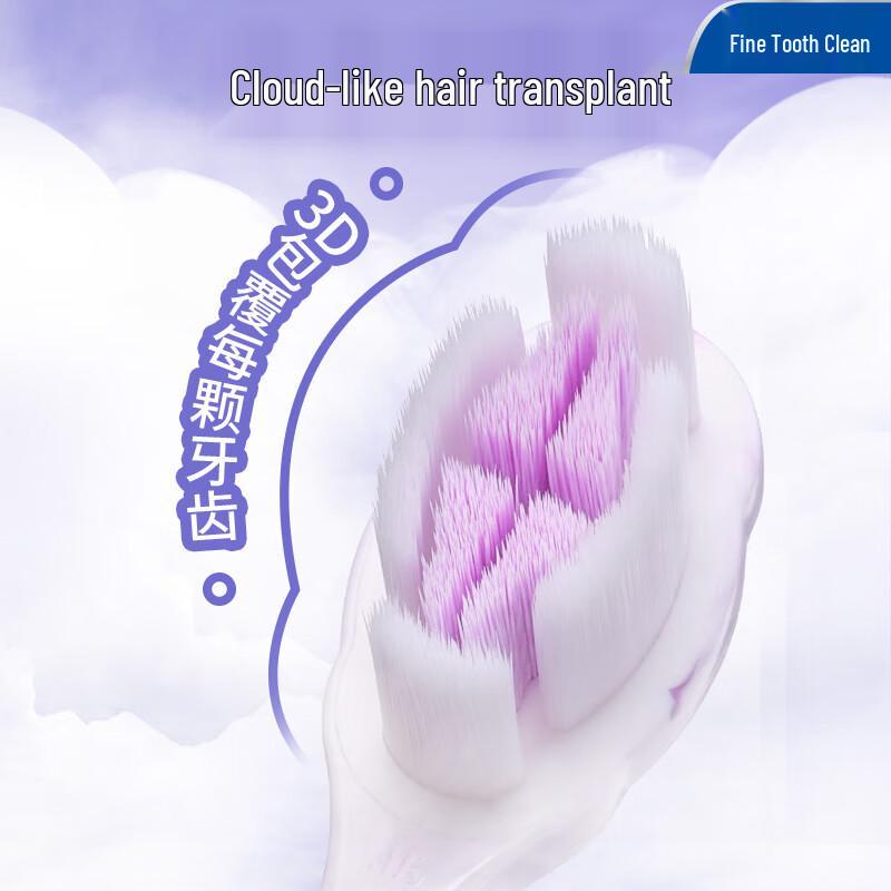 Lion Зубная щетка Fine-Clean с высокой плотностью щетинок для глубокой чистки