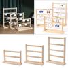 Versatile Keychain Storage Shelf Multipurpose Wood Key Rings Holder Keychain Rack for Home and Retail Environment