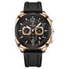 Fashion Men Quartz Watches Silicone Wholesale Custom Logo 3atm Water Resistant Chronograph Watch Men Luxury