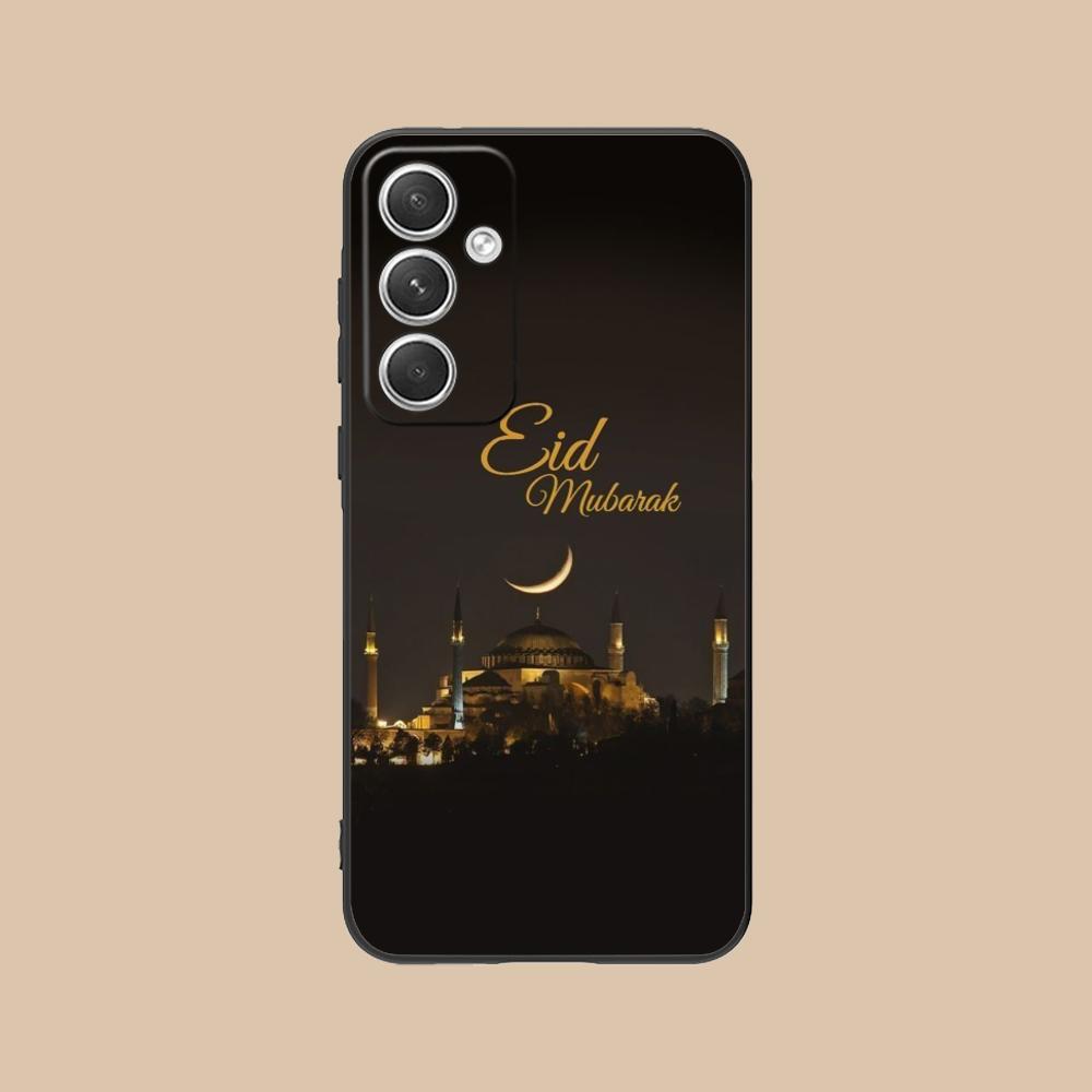 Чехол для мобильного телефона Eid Mubarak для Samsung Galaxy S26 S25 S24 S23 S22 S21 S20 Note20 Plus FE Ultra Цветной Чехол Чехол Роскошный