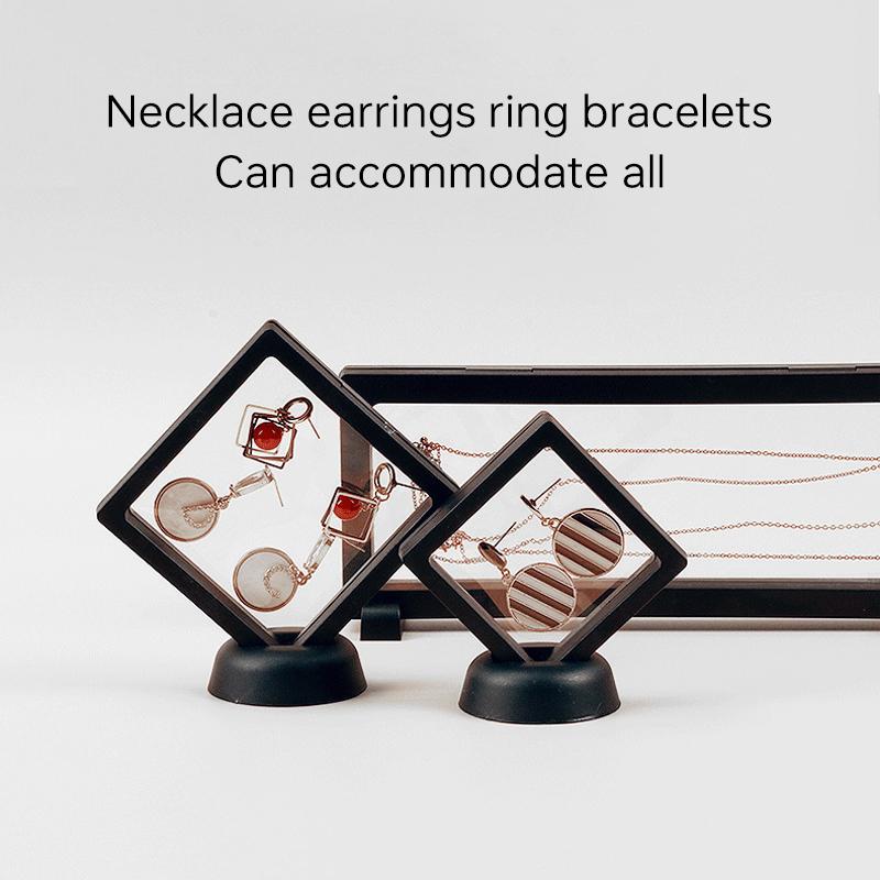 Подставка для ювелирных изделий, колец, сережек, коробка, полиэтиленовая пленка, держатель для кулонов, монет, значков, медалей, футляр для презентаций с россыпью бриллиантов и драгоценных камней