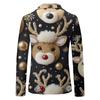 Unisex Winter Christmas Prints Suit Jackets Unisex Casual Fashion Button Jackets