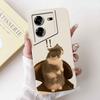Защитный чехол для Tecno Pova 5 Pro 5G 6.78" Модная Девушка Цветок Любовь Мягкий Силиконовый Чехол-Бампер для Tecno Pova 5Pro 5G