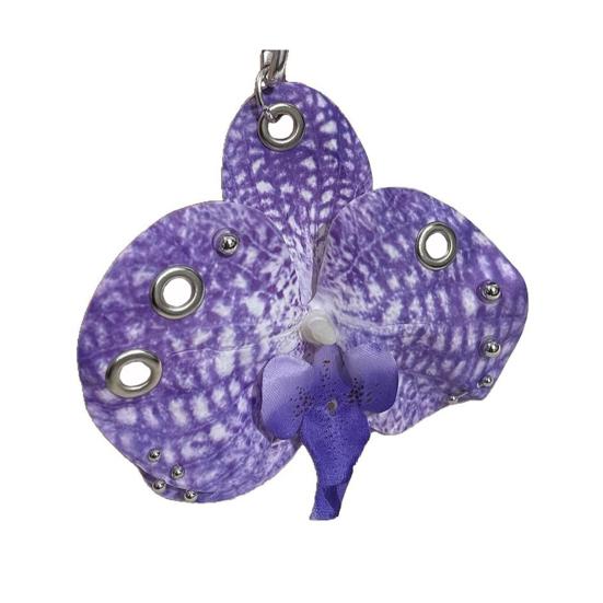 Брелок-подвеска в форме цветка, реалистичный внешний вид, легкий сплав, органайзер для ключей, цветочная декорация для сумки