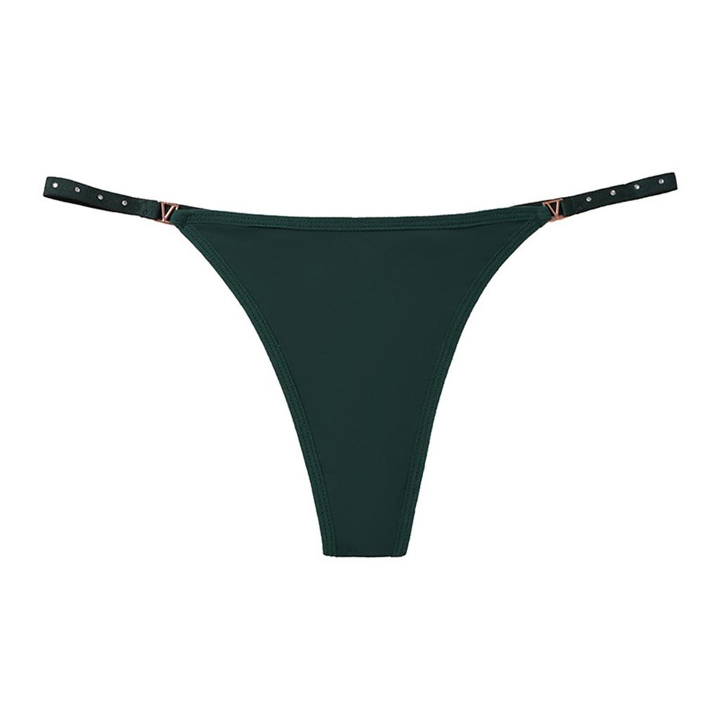 Ladies' Breathable Thin Strap Thong Underwear