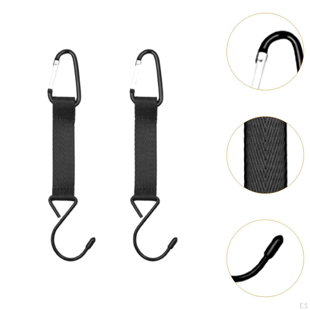 2 шт. крючки для подвешивания палатки для кемпинга, вешалка для одежды для рыбалки