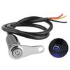 12V Stainless Steel Motorcycle Handlebar Switch LED Modification Bracket Control Push Button