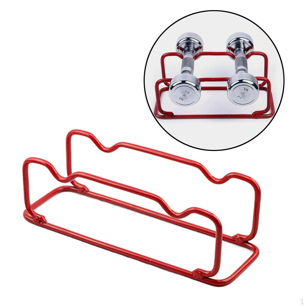 Metal Steel Dumbbell Rack Kettlebell Hanging Can Pantry