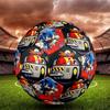 1pc Sonic the Hedgehog Soccer Ball Size 5 Indoor Soccer Ball Fashion Colorful Backyard Game - Great For Sports Fans Gift HE41