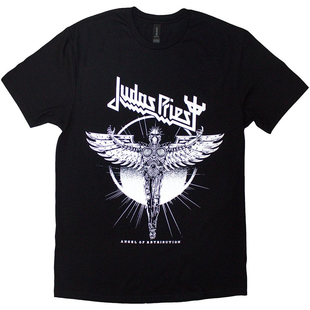 Judas Priest Унисекс Взрослая Футболка Angel Of Retribution Angel Rising