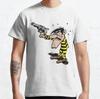 Футболка Lucky Luke с героями мультфильмов Далтонс, футболка в стиле ретро, мужская одежда в стиле гранж, рубашка в стиле аниме Harajuku, Ropa Hombre Roupas Masculinas Camisetas