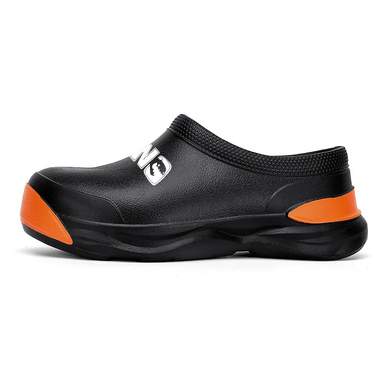 Новые мужские тапочки из ЭВА, зимние мужские повседневные рабочие туфли для ванной, кухни, с толстой подошвой, водонепроницаемые, противоскользящие, для улицы, для снега