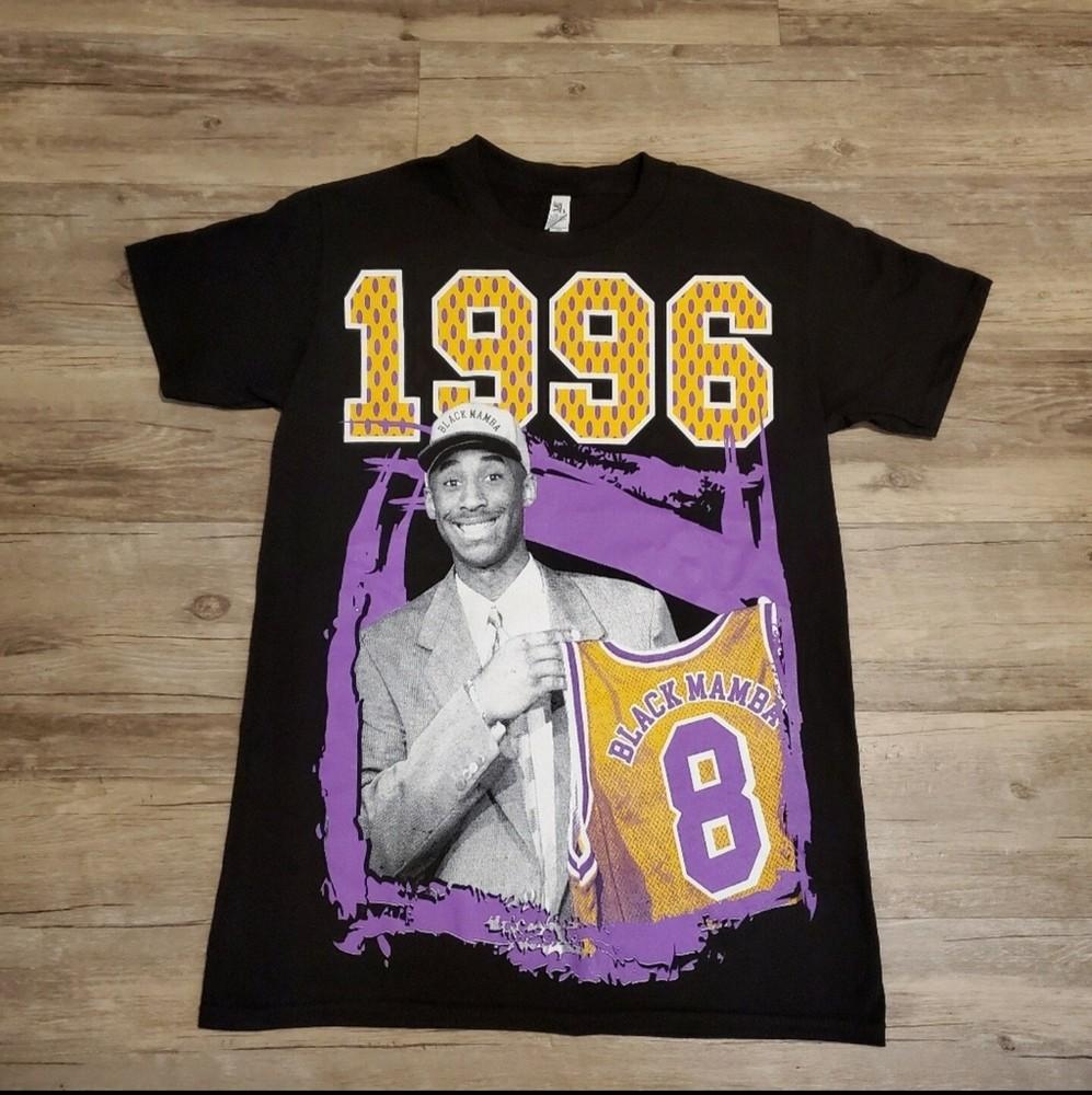 НОВАЯ ФУТБОЛКА KOBE ДЛЯ ДНЯ ДРАФТА 1996 года Унисекс