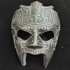 Geometric Pattern Face Mask Resin Material Halloween Cosplay Costume Mask For Parties And Festivals