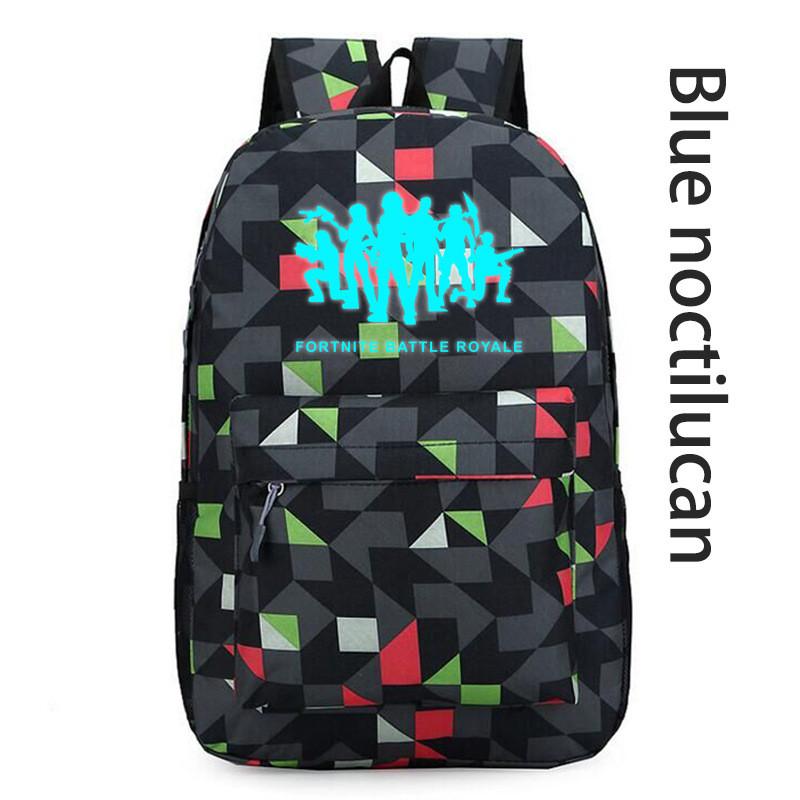Fortnite Bag Luminous Game Youth Campus Fashion Trend Backpack For Unisex