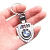 E60 E93 2025 Hot Car For BMW 1 pcs Car keychain Creative double-sided epoxy metal key ring For BMW M E39 E36 E60 E90 E3A4 E46 F3