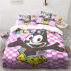 Cute Cartoon Bedding Set F-Felix Cat,Duvet Cover Comforter Bed Set Quilt Cover Pillowcase,King Queen Twin Size Boys Girls Adults