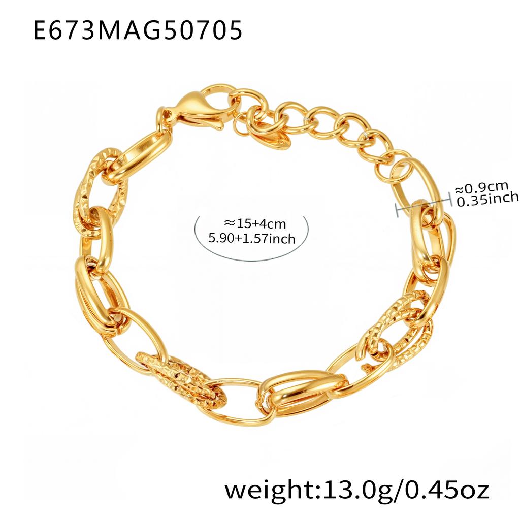 Браслет с шармами в виде мишек-сердечек из нержавеющей стали с позолотой 18 карат, водонепроницаемый, не тускнеющий, цепочный браслет с подвесками для женщин