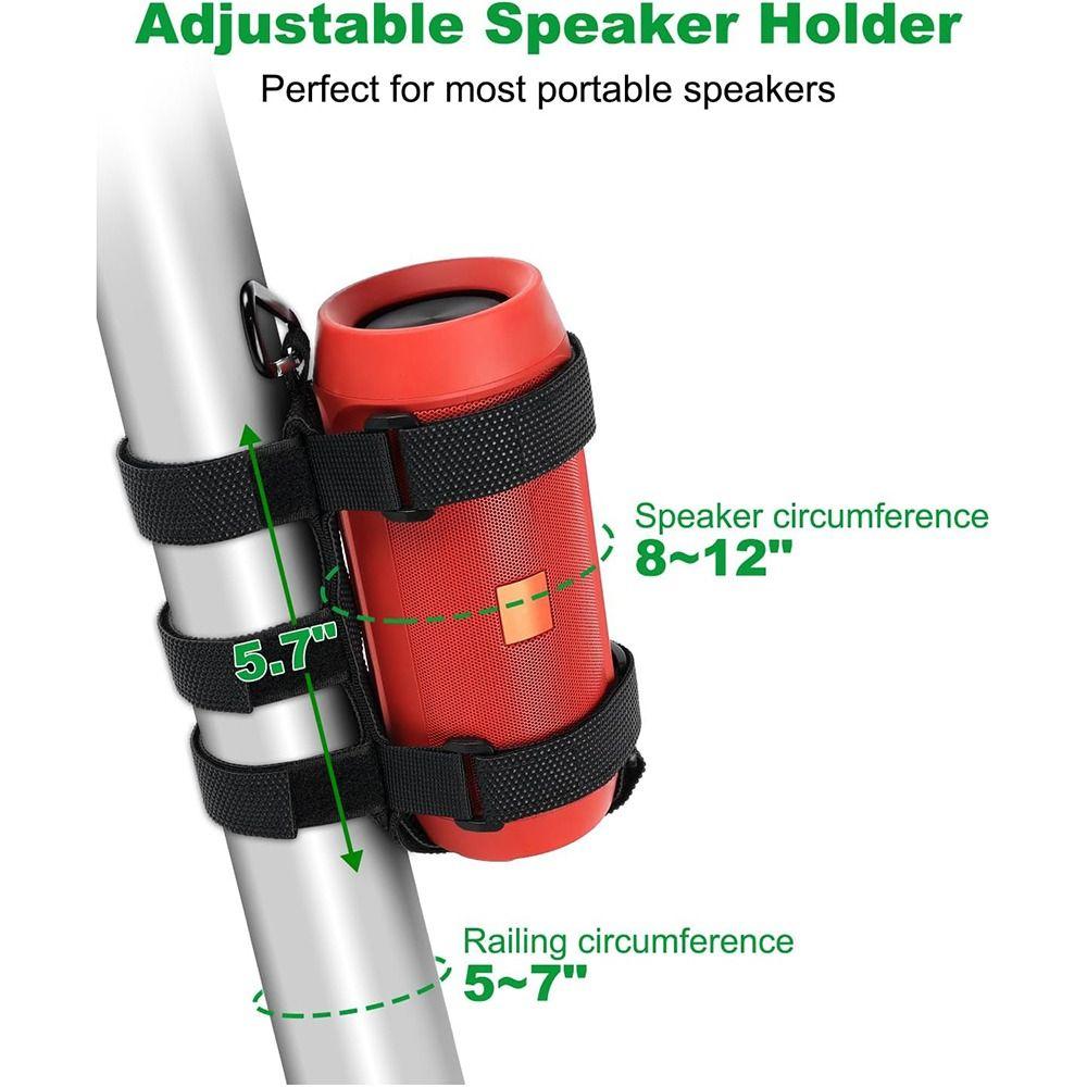 Universal Speaker Holder Anti-slip Speaker Mounts NEW Bicycle Speaker Straps  Outdoor Activities