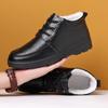 Men's Fashion Casual Shoes Waterproof Winter Shoes Snow Shoes Flats Shoes Keep Warm Boots Man Leather Shoes