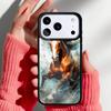 Мягкий чехол для телефона с рисунком лошади для iPhone 17 16 15 14 13 Pro Max Задняя крышка для 12 11 Pro Coque