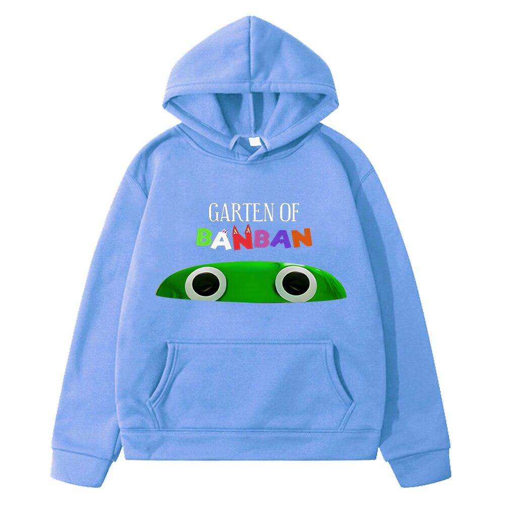 Толстовки Garten of Banban, флисовая толстовка, повседневная толстовка с капюшоном в стиле аниме y2k sudadera, одежда для мальчиков и девочек, осенняя толстовка, детская одежда