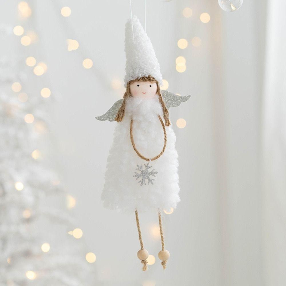 Multicolor Christmas Hanging Decoration Decorative Pendants Home Decoration Plush Girl Drop Ornament Party Favors