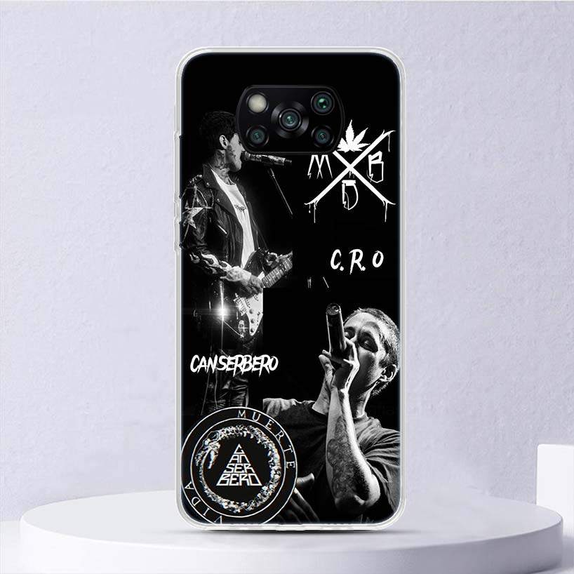 Мягкий чехол Residente C-Canserbero для Xiaomi Poco X7 X6 X5 X4 X3 Nfc F7 Ultra F6 F5 Pro Чехол для телефона F4 Gt F3 M5S M4 M3 M5 M6 Coqu