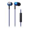 Earphones with Microphone Blue BL Audio-Technica iPod/iPhone/iPad In-ear ATH-CK330i