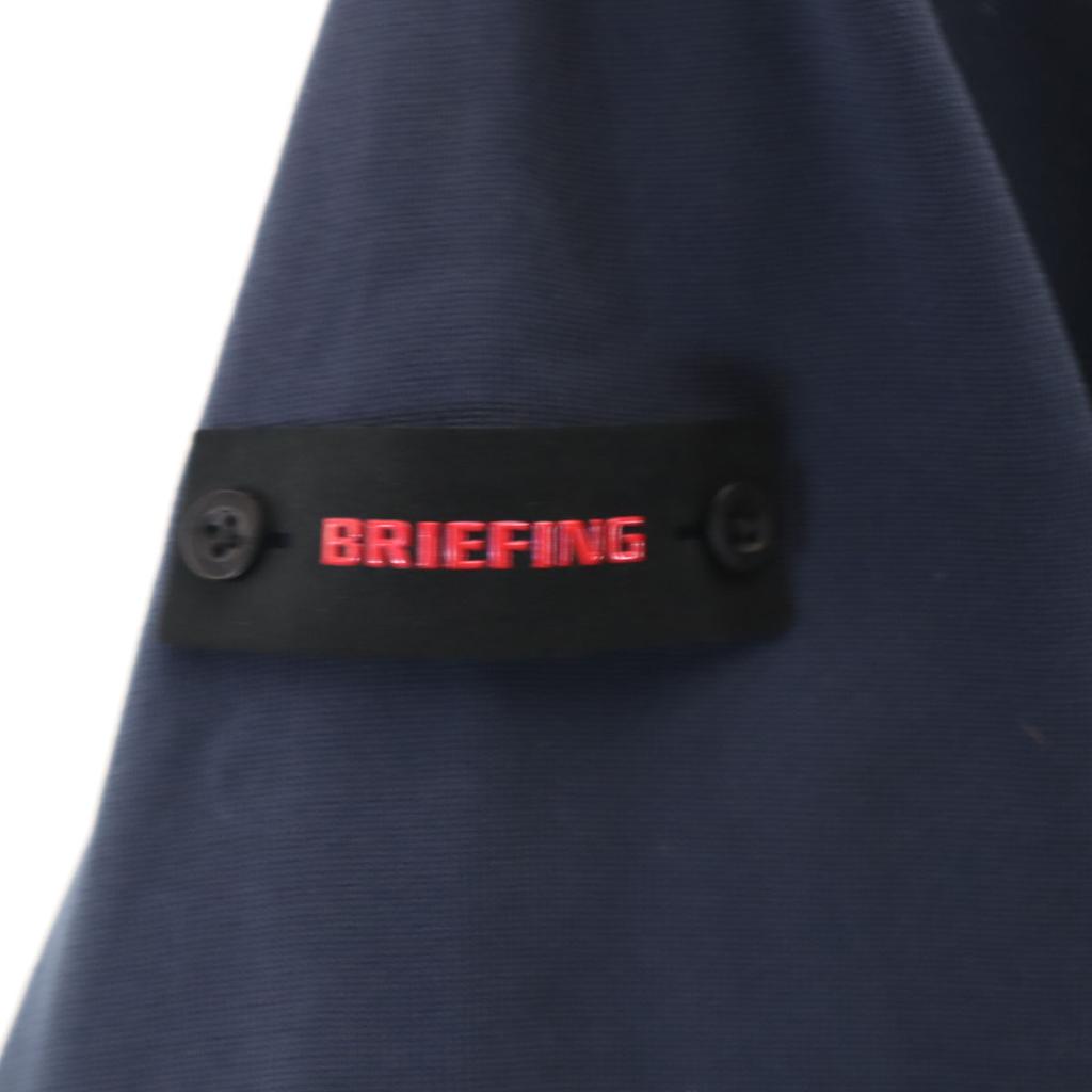 BRIEFING golf Knit jacket M Navy Men's Used