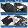 Quick Dry Silicone Splash Guard Reusable Sink Splash Mat Faucet Splash Catcher  Behind Faucet