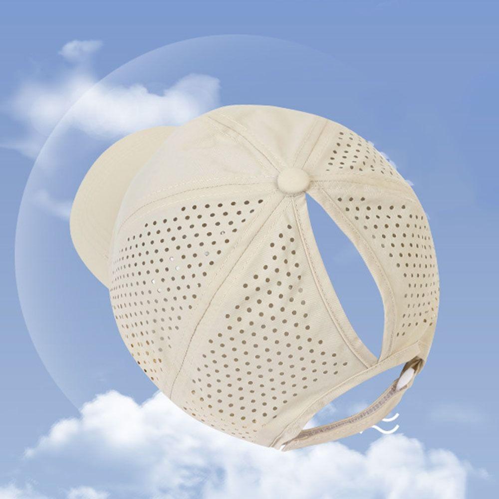 Breathable Mesh Peaked Cap Lightweight Sport Cap Fashion Women‘s Baseball Caps Golf Wear