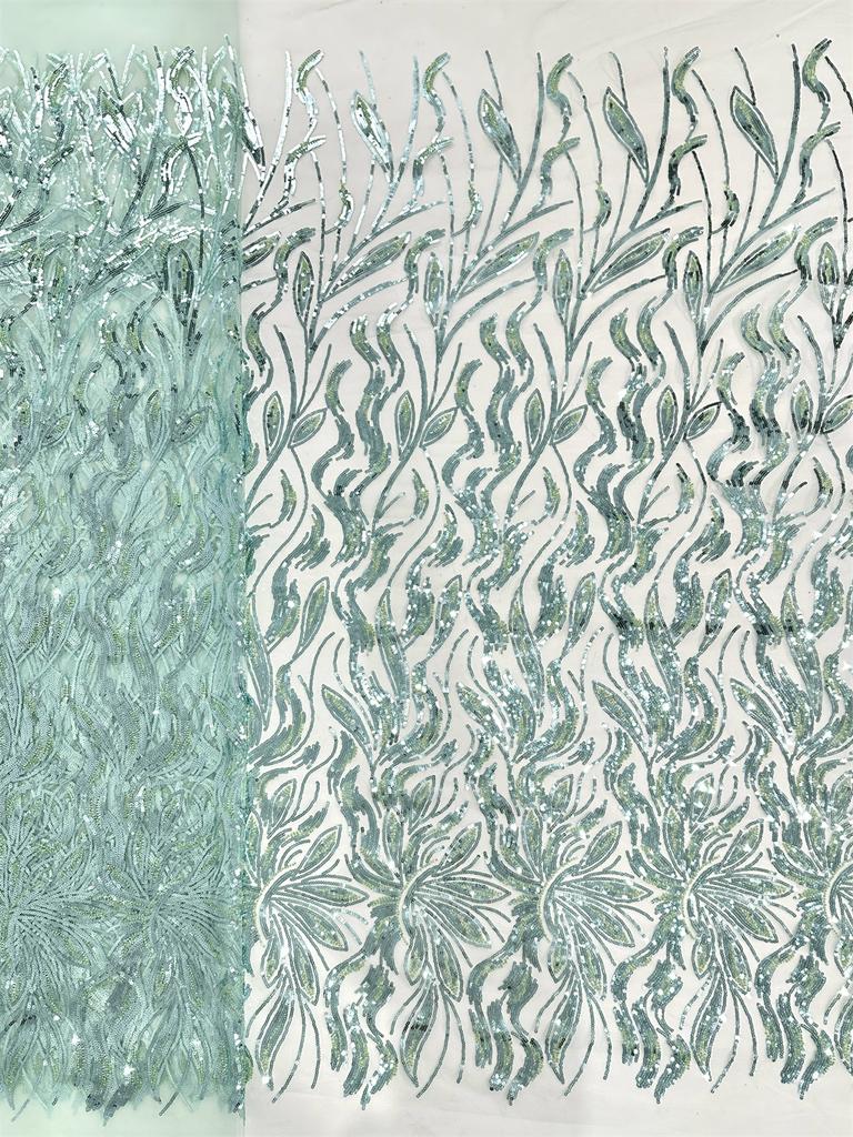 5 ярдов Роскошное африканское кружево с пайетками для жениха 2025 Высококачественные французские нигерийские сетчатые кружевные ткани для шитья платья свадьбы