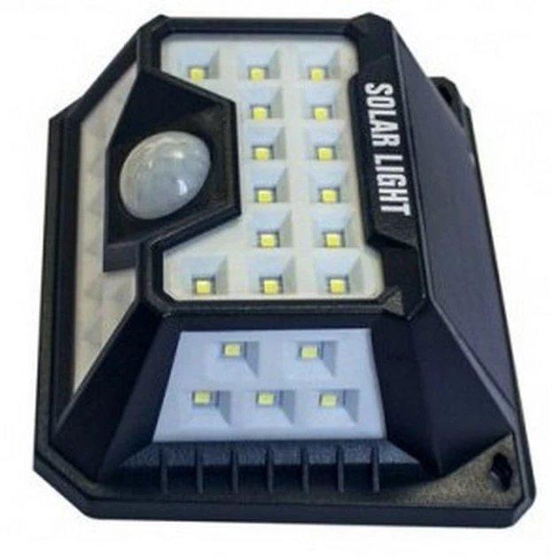 LED solar lamp with motion sensor