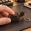 Clicker Bag Charm 3D Printed Chocolate Toy, Decompression Button Keychain Pendant with Toy Bead Chain, Stress Relief Clicky for Backpacks Shape