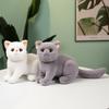 Милый Милый Имитация Котенок Кукла Плюшевая Игрушка Кукла Кот Дети Сон Успокаивающая Кукла