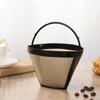 Reusable Coffee Tools Stainless Steel Coffee Machine Nylon Filter Coffee Filter