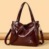 High Quality Soft Leather Shoulder Crossbody Bags For Women Large Capacity Luxury Bag Brand Designer Casual Handbag