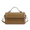 Casual Solid Color Shoulder Bag Spring and Winter New Casual Handbag Fashionable Simple Messenger Small Square Bag