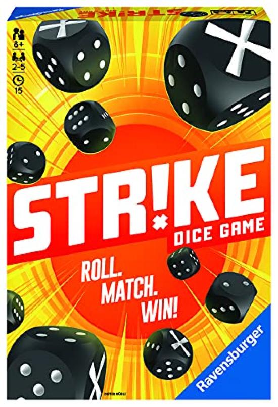 Ravensburger Strike ASIA 27230 3 Board Ages Table Party Game of Gift Game, 8+ [Dice Game, Game, Game, Chance, (Birthday/Christmas)]