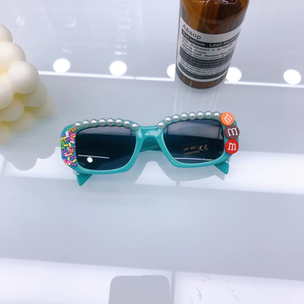 Модные детские солнцезащитные очки Сделай сам Детские солнцезащитные очки Солнцезащита Защита от УФ-лучей Очки интернет-знаменитости