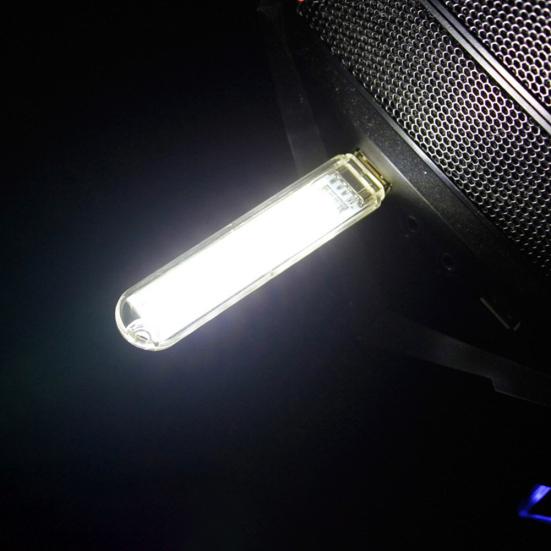 Мини-питьевой USB 5 В 3 постоянного тока шкаф 8 светодиодов шкаф ночник настольная лампа для чтения