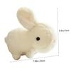 LIFKOME Fluffy Plush Rabbit Pillow, Stuffed Animal, Perfect for Birthdays, Celebrations, and Christmas, 20cm, White