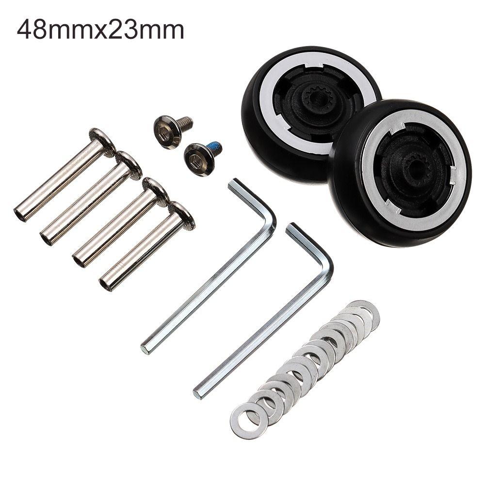 DIY с винтом, дорожные колеса для багажа, замена колес, комплект для ремонта колес, детали чемодана, оси
