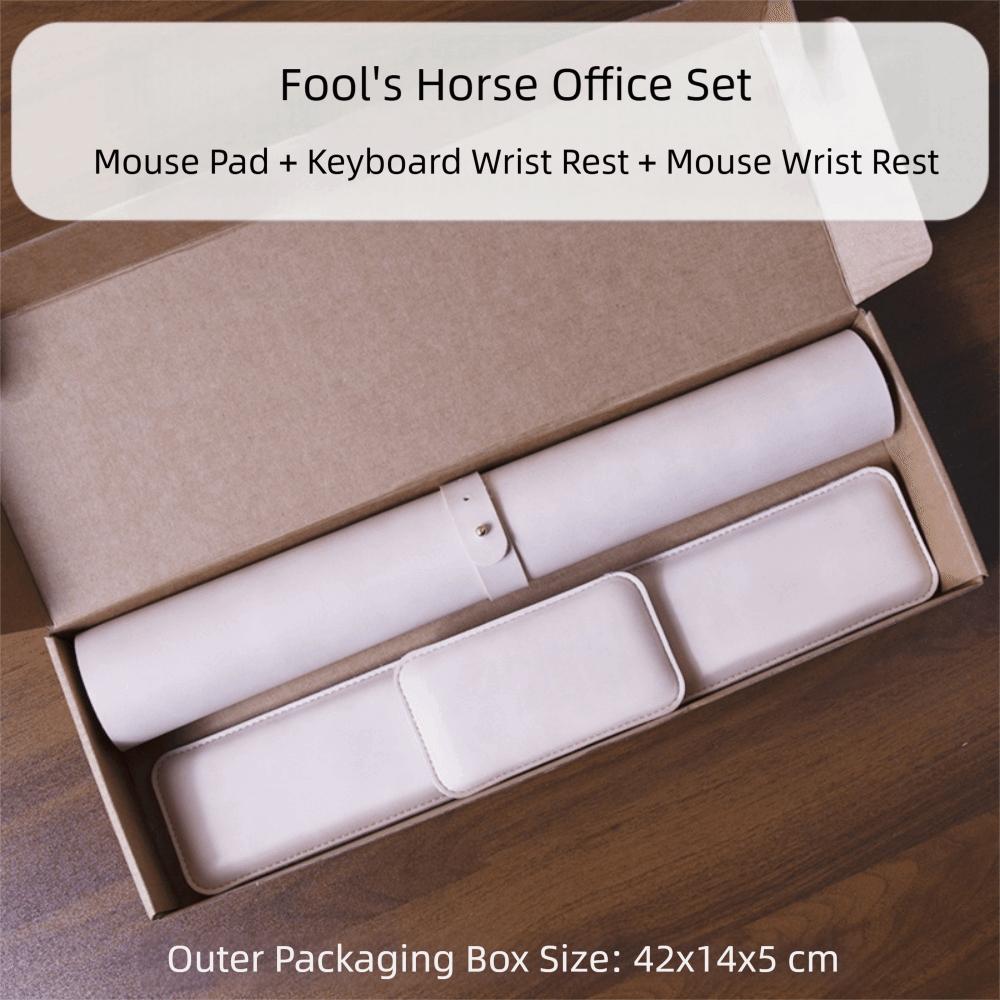 PU Desk Pad Waterproof Laptop Desk Mat Portable Large Mousepad  Mouse Wrist Guard