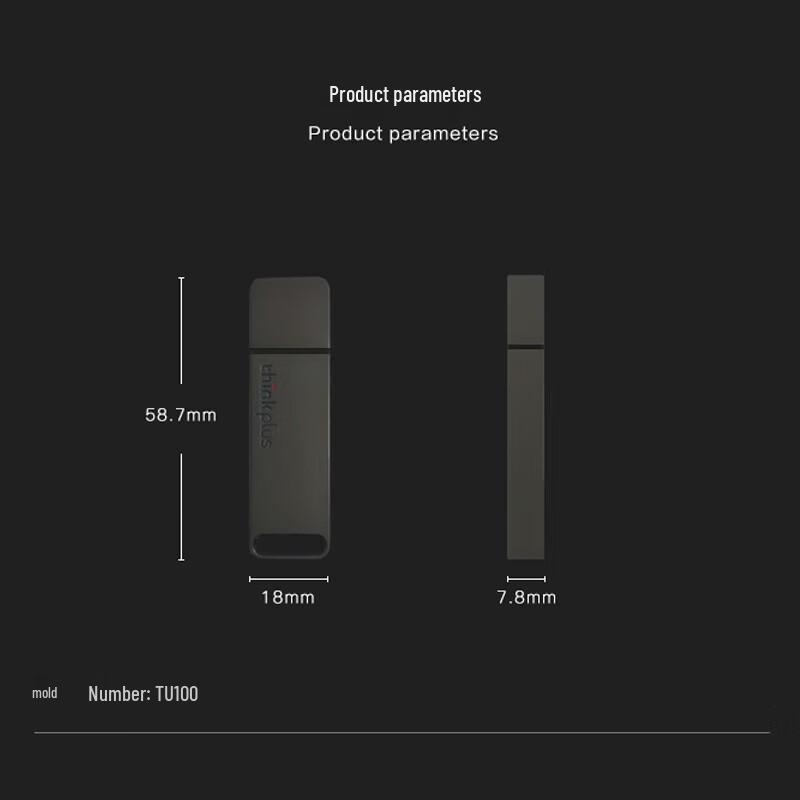 Lenovo Флеш-накопитель USB 3.1 ThinkPlus TU100