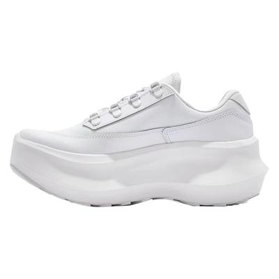Comme Des Garçons X SR811 Кожаные кроссовки на платформе Унисекс кроссовки Белые 473580